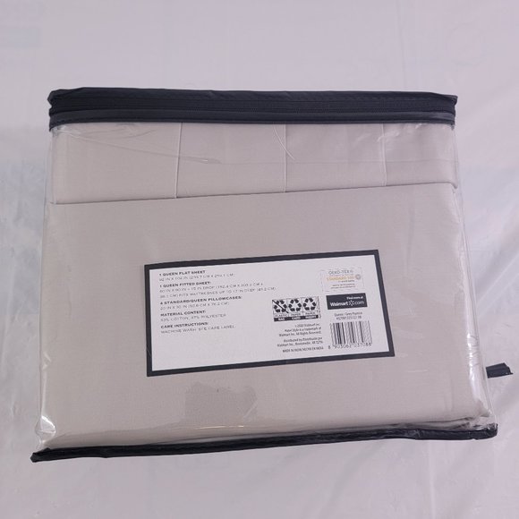 Hotel Style 1200 Thread Count Soft Cotton Sheet Set - Queen Size - Picture 13 of 13